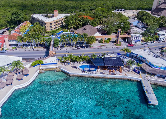 Hotel Casa Del Mar & Dive With Free Access To An Exclusive Club Cozumel